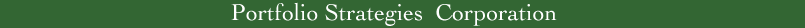 Portfolio Strategies Corporation